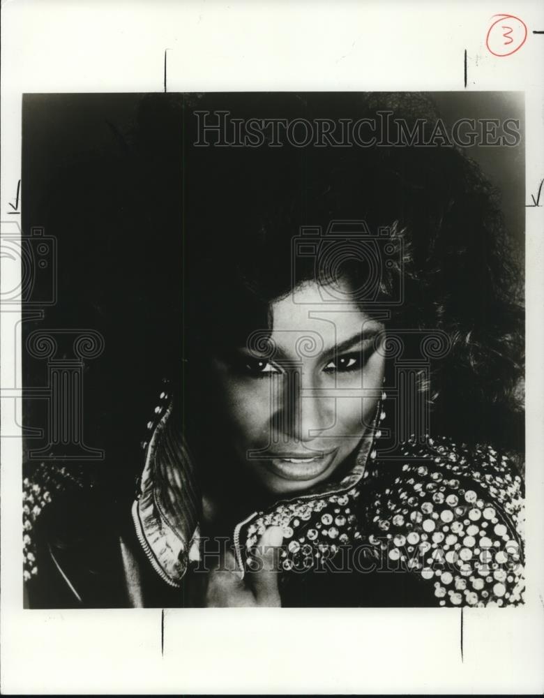 1983 Press Photo Chaka Khan Music Artist - cvp27248 - Historic Images