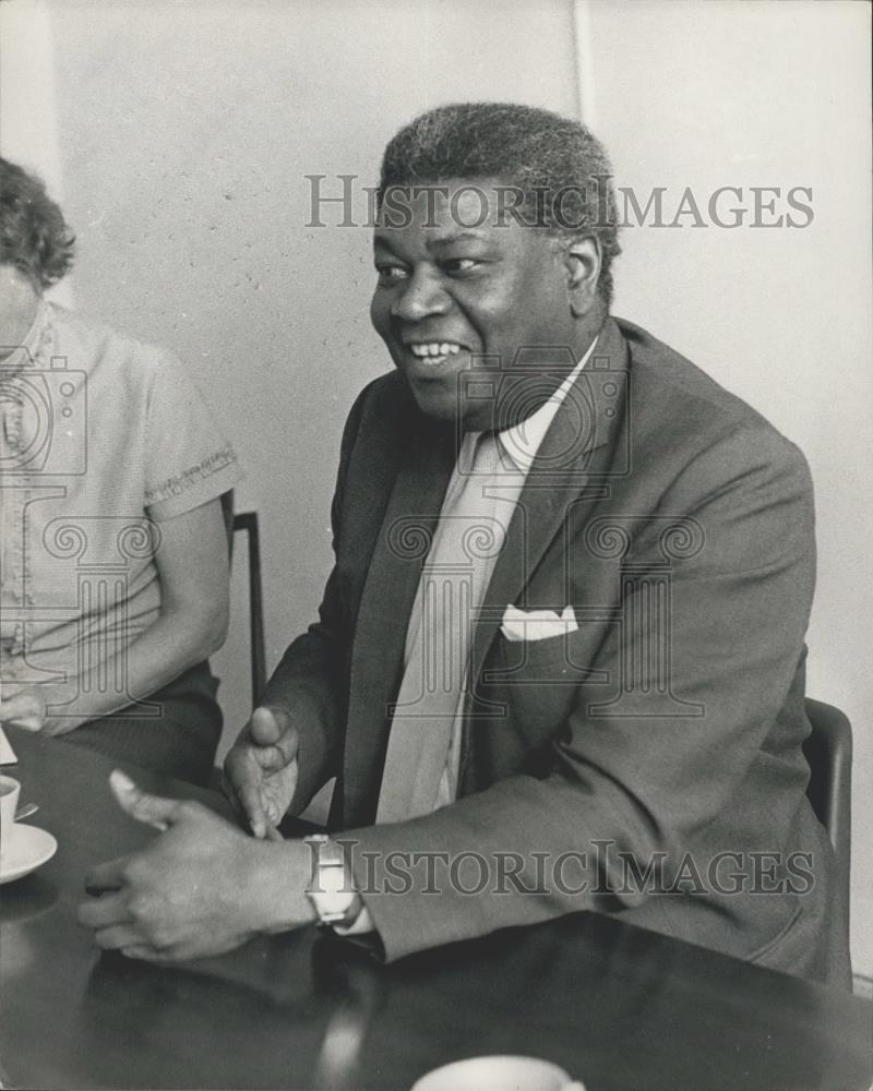 1970 Press Photo Dr. David Pitt, Joint Deputy Chairman of Community Relations - Historic Images