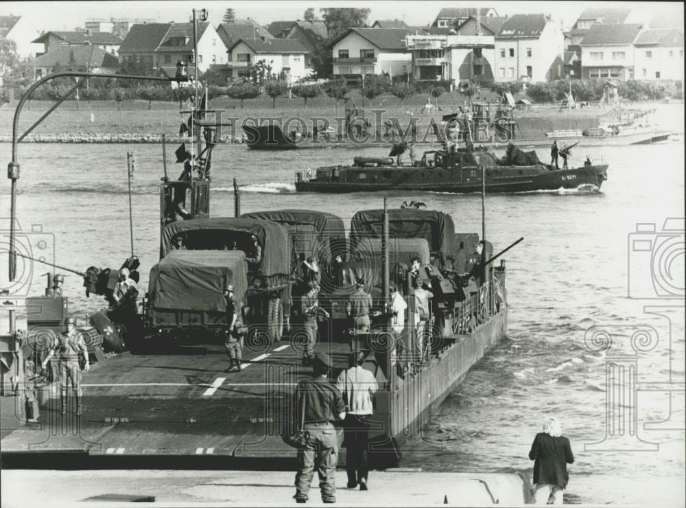 Press Photo Start Of The NATO-Autumn-Exercise - Historic Images