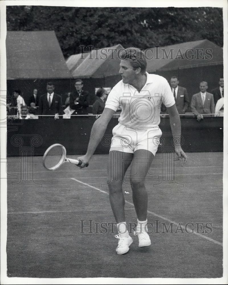 1952 Press Photo J. Grinda (France) at Wimbledon first day - Historic Images