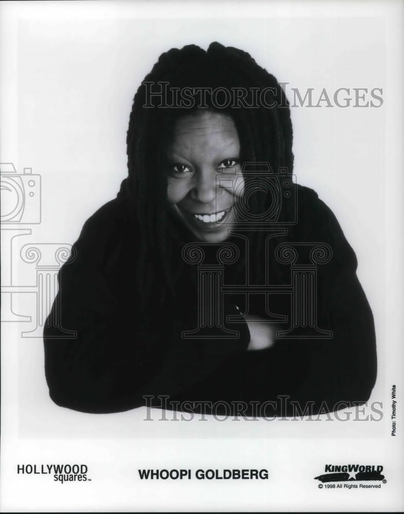 1998 Press Photo Whoopi Goldberg - cvp22037 - Historic Images