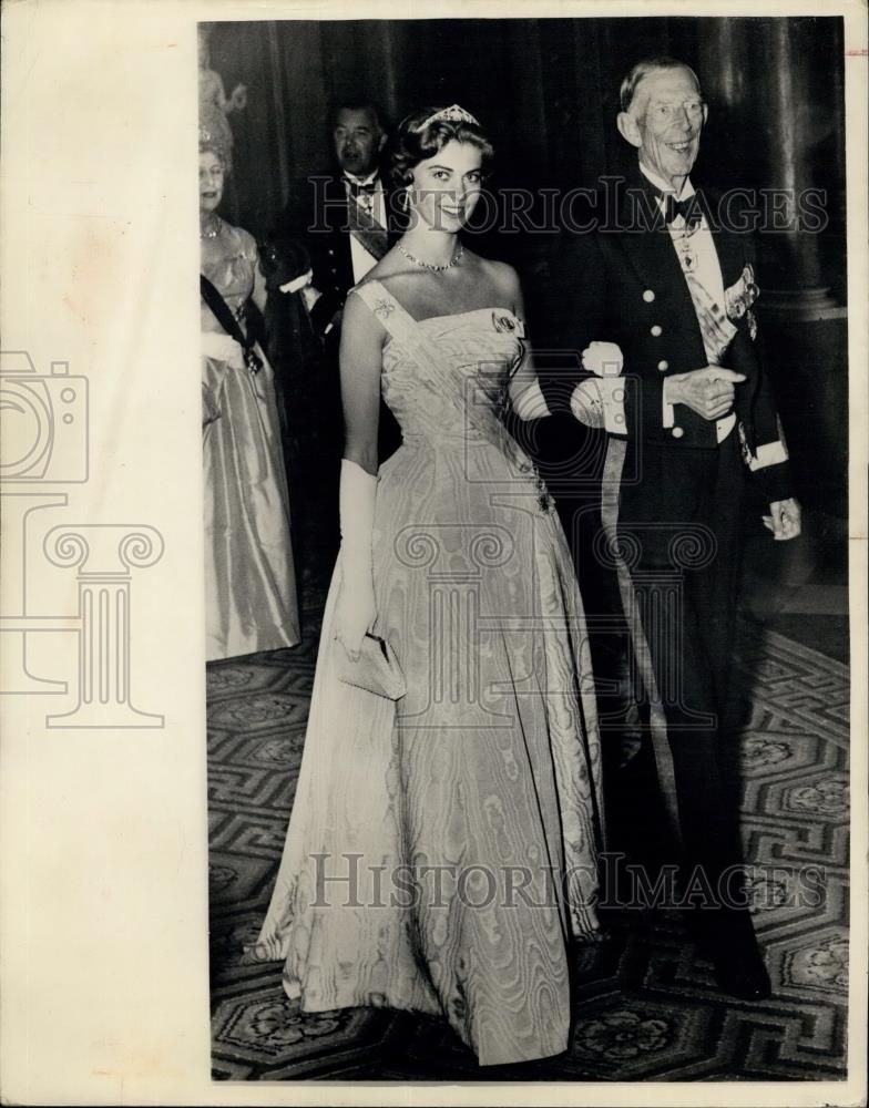 Press Photo Princess Margaretha of Sweden and Prince Wilhelm - Historic Images