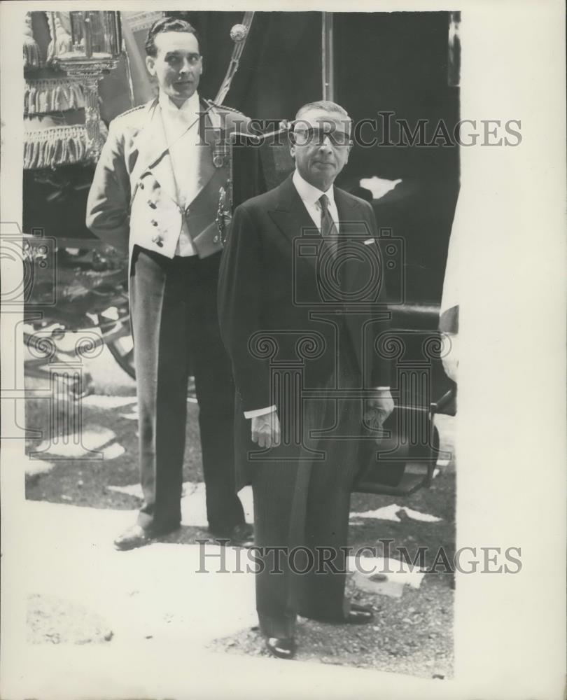 Press Photo Lieut. Gen. Bahadur Rana Nepalese Ambassador to London - Historic Images