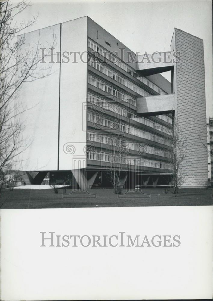 1960 Press PhotoThe Niemayer house in Hansaviertel - Historic Images