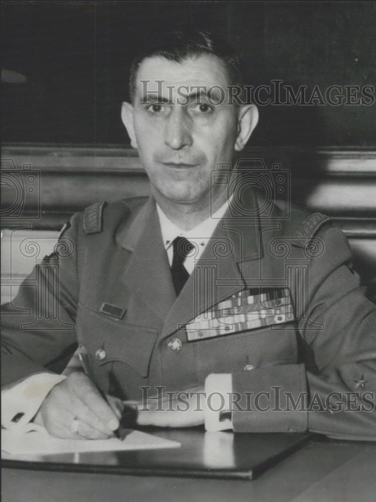 1965 Press Photo General Cantarel appointed Chief of Staff of French Army - Historic Images