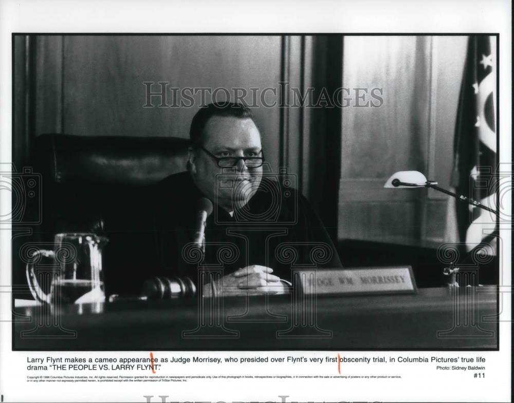 1996 Press Photo Larry Flynt in The People vs. Larry Flynt - cvp22538 - Historic Images