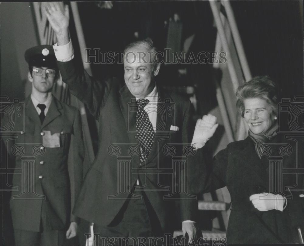 1979 Press Photo Lord Soames Leaves For Salisbury - Historic Images