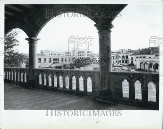 Press Photo View of Santo Domingo seen from the Alcazar - Historic Images