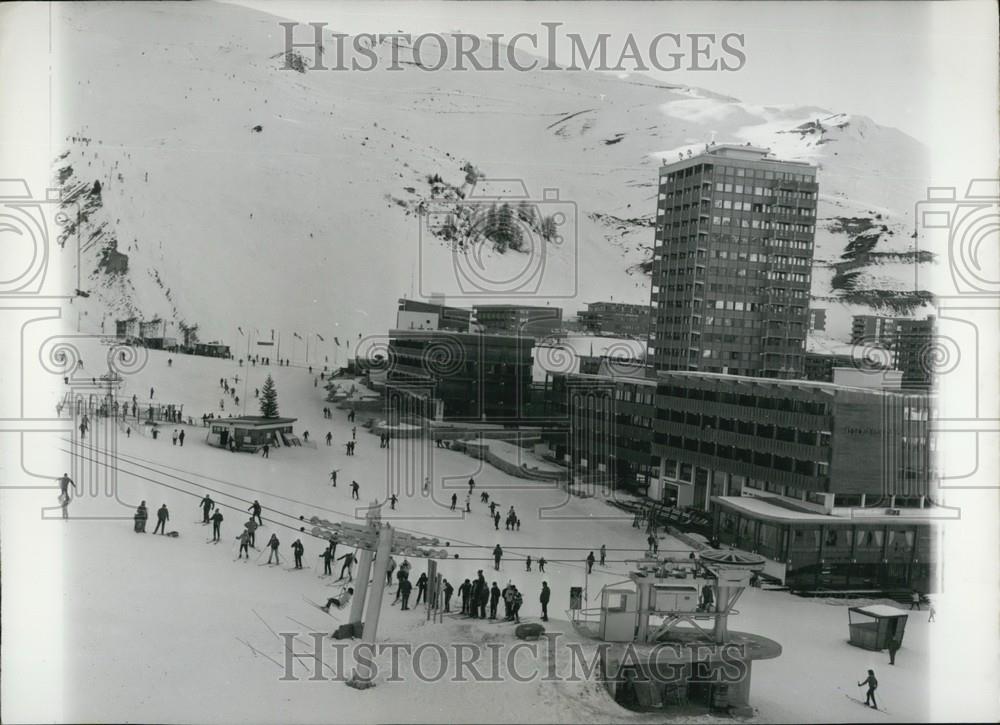 1971 Press Photo French Alps at La Pagne - Historic Images