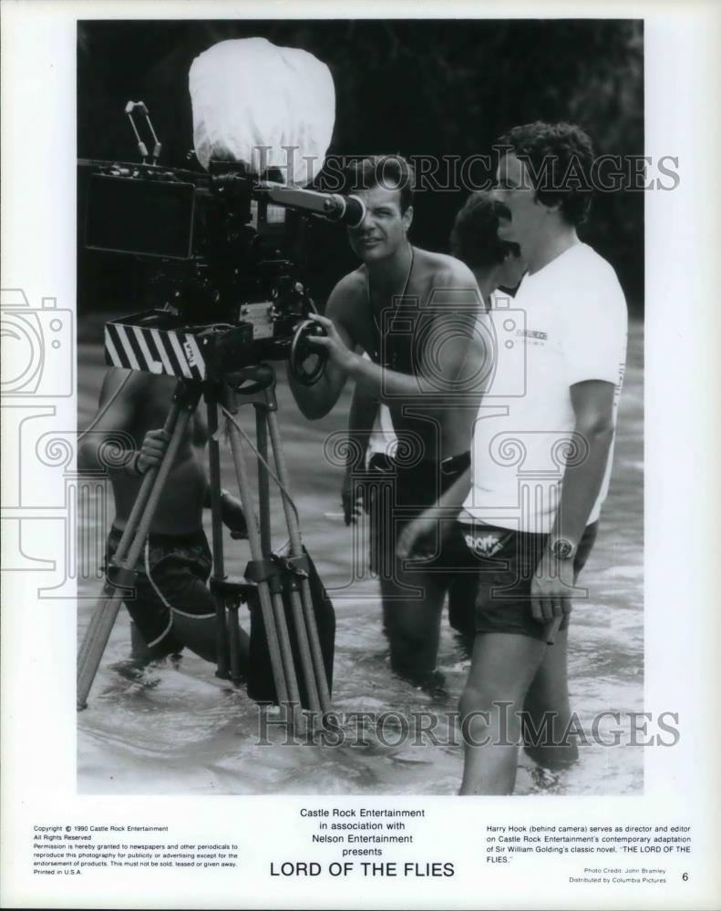 1990 Press Photo Harry Hook director editor of Lord of the Flies - cvp20509 - Historic Images