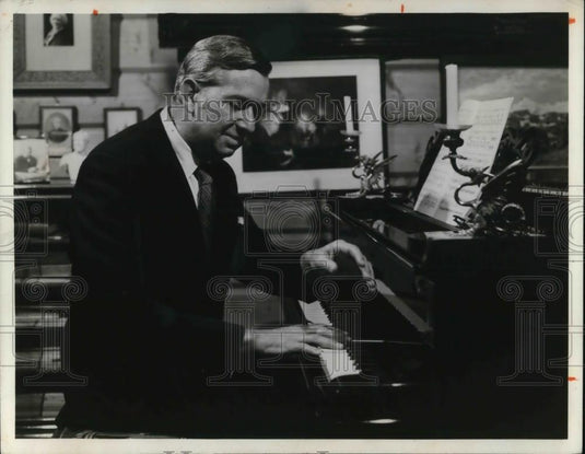 1973 Press Photo Grant Johannesen Director Cleveland Institute of Music - Historic Images