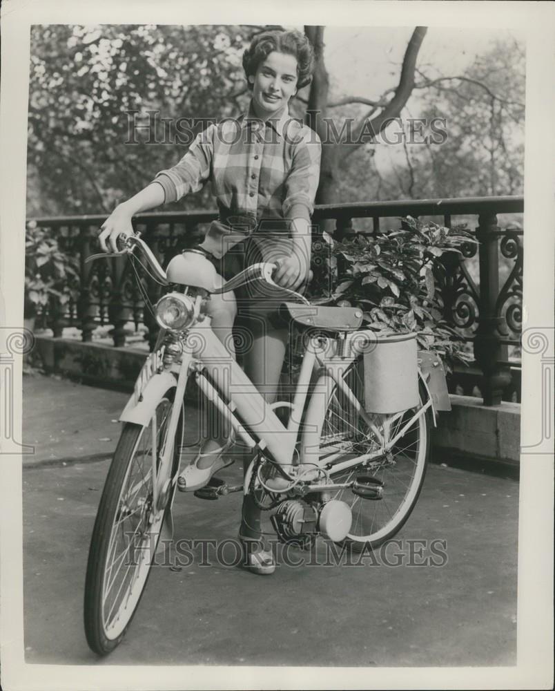 1955 Press Photo Meet the Mo-Ped - Historic Images