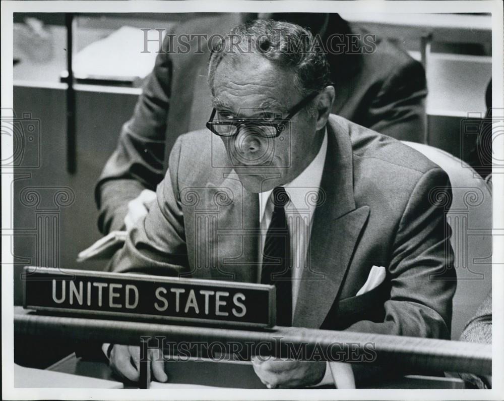 Press Photo United States Spokesperson - Historic Images