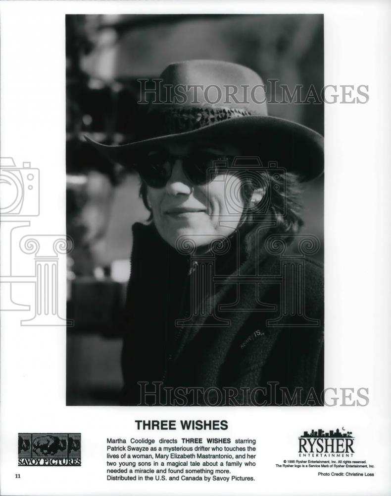 1995 Press Photo Martha Coolidge in Three Wishes - cvp22724 - Historic Images