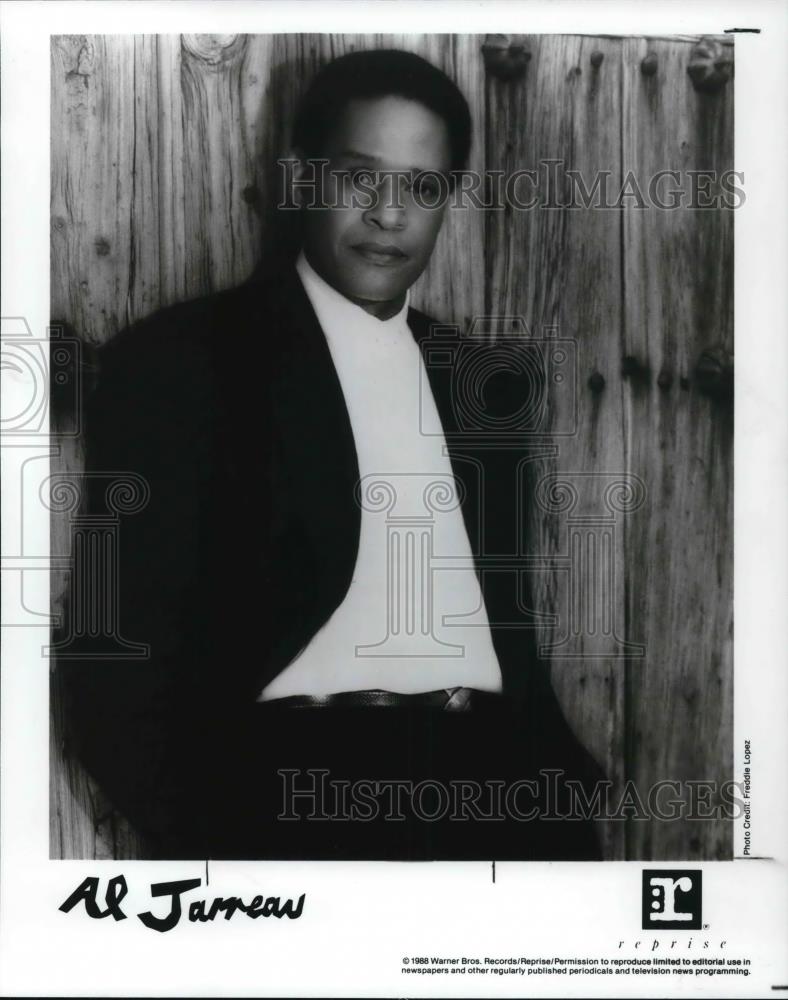 1980 Press Photo Al Jarreau Jazz Pop Soul Singer and Musician - cvp25580 - Historic Images