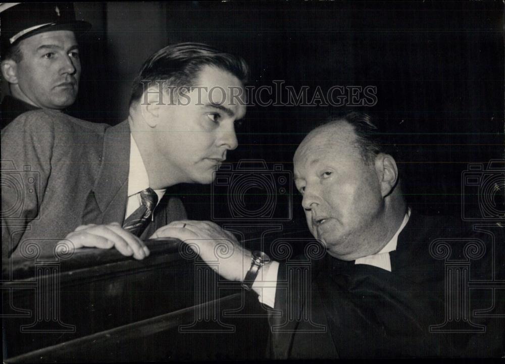 Press Photo Michel Portil,on trial for killing a policeman - Historic Images