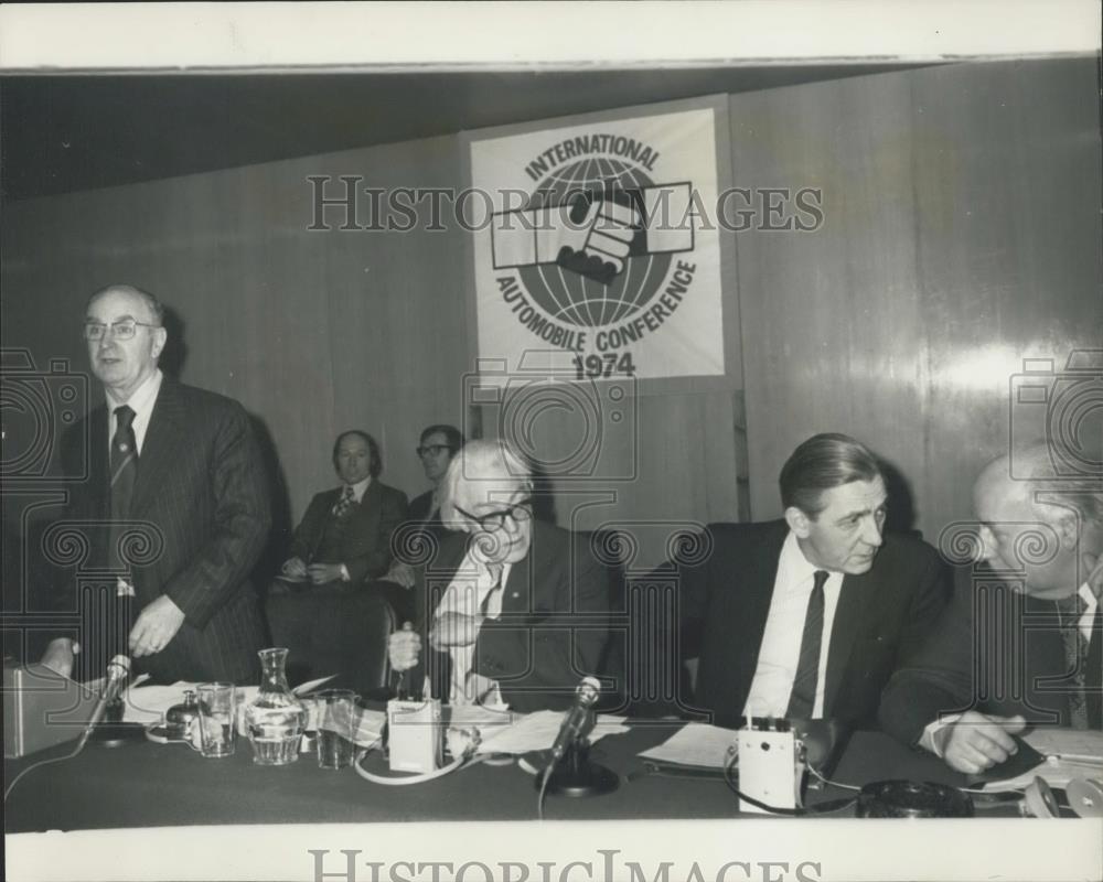 1974 Press Photo International Trade Union Conference - Historic Images