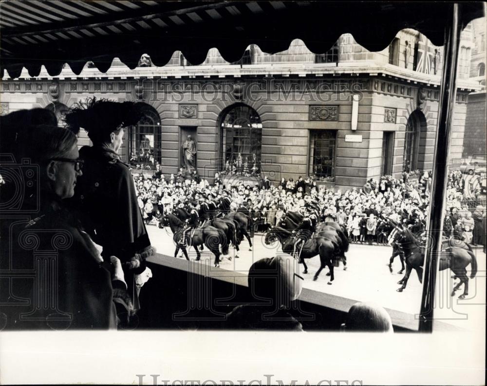 1966 Press Photo The Lord Mayor&#39;s Show in London - Historic Images