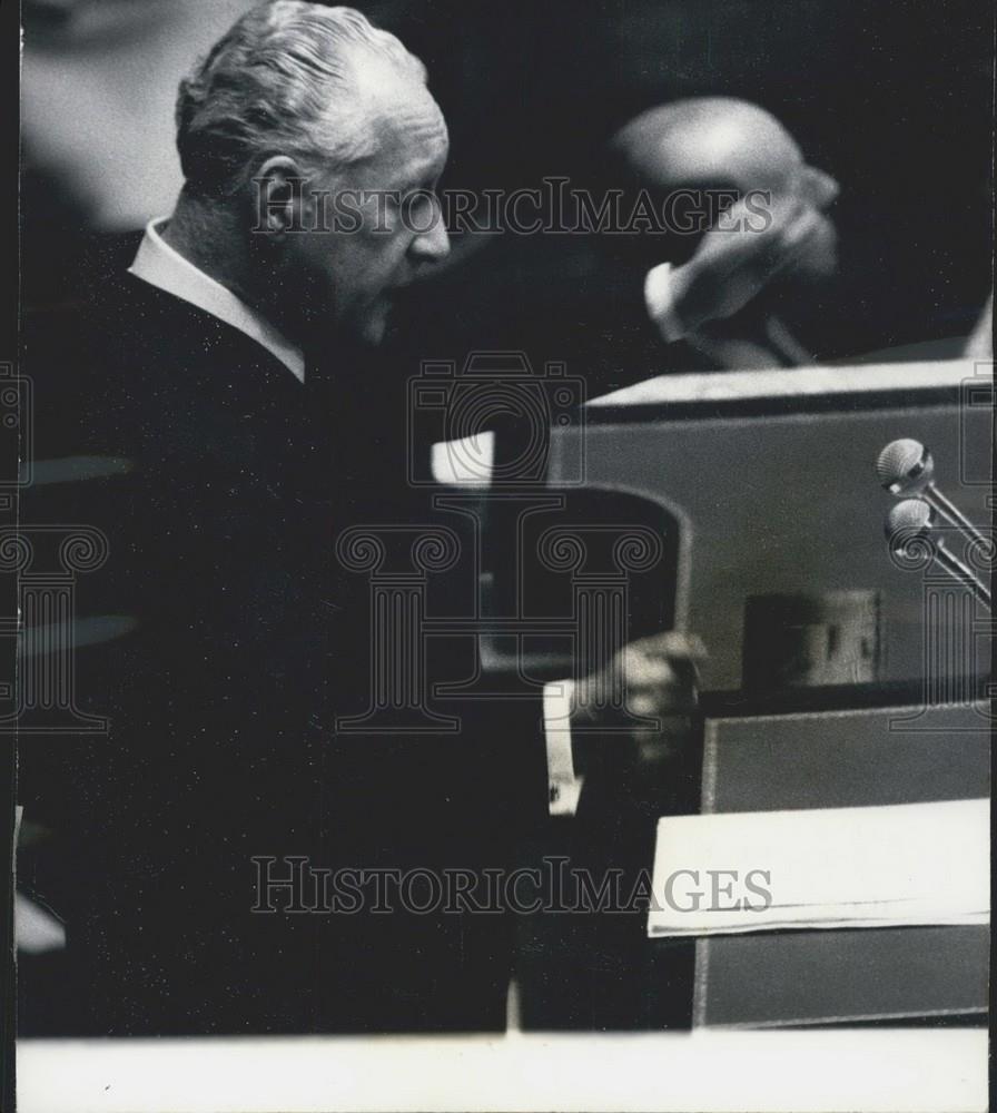 1973 Press Photo Political Debate at the National Assembly - Historic Images