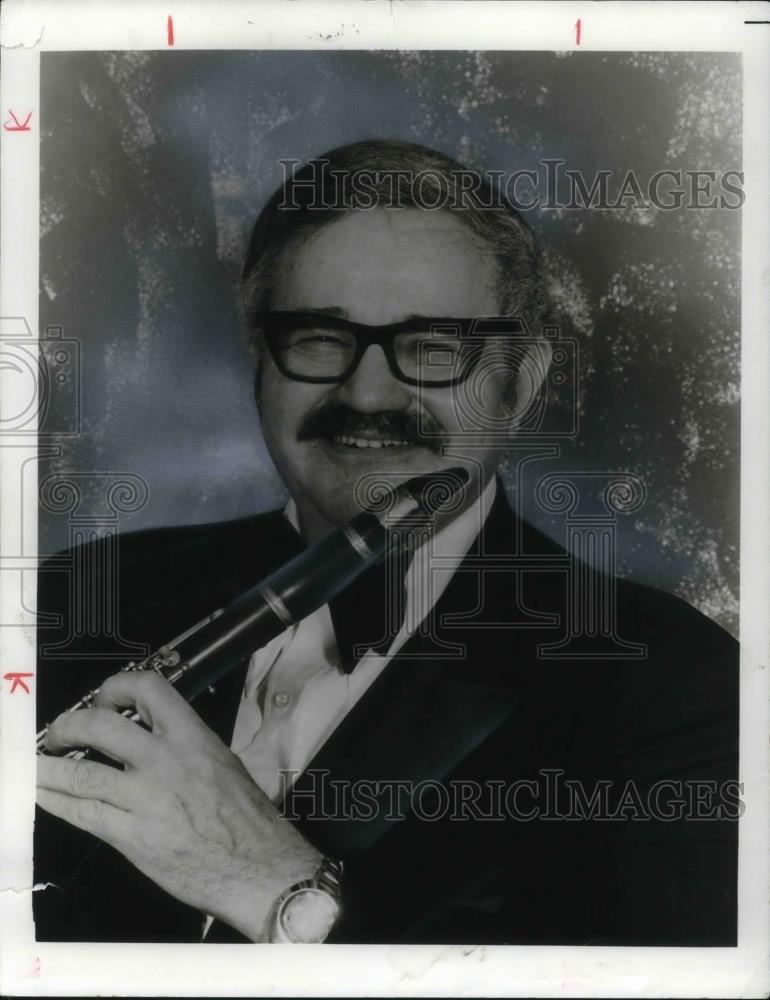 1980 Press Photo Un-named clarinet player - cvp21469 - Historic Images