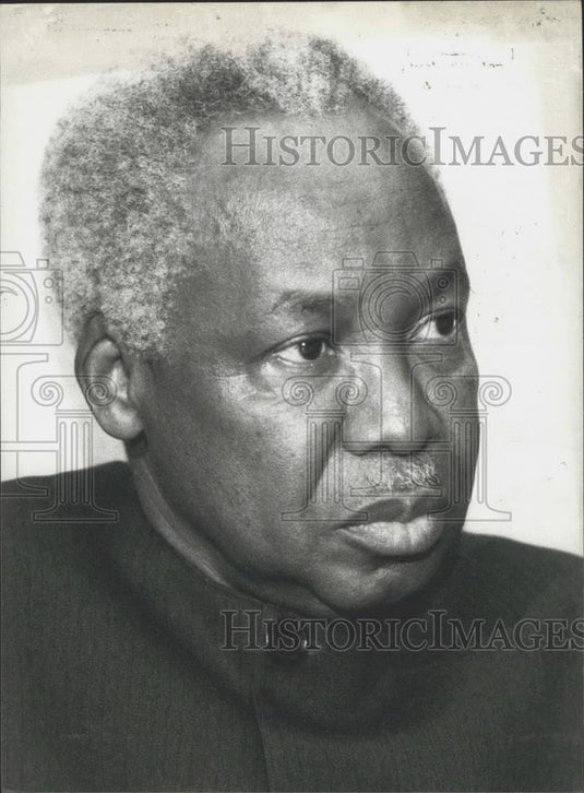 1983 Press Photo Tanzania President Julius Nyerere - Historic Images