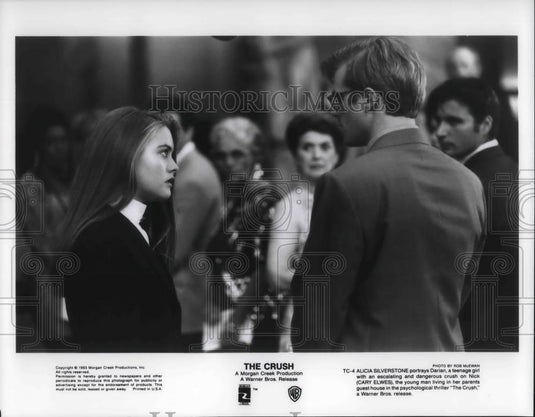 1994 Press Photo Alicia Silverstone in THE CRUSH - cvp23701 - Historic Images
