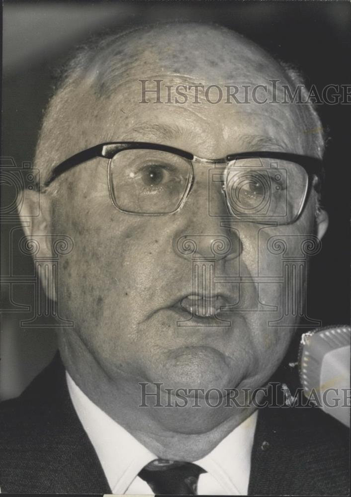 Press Photo Portrait Du Professeur Jouve - Historic Images