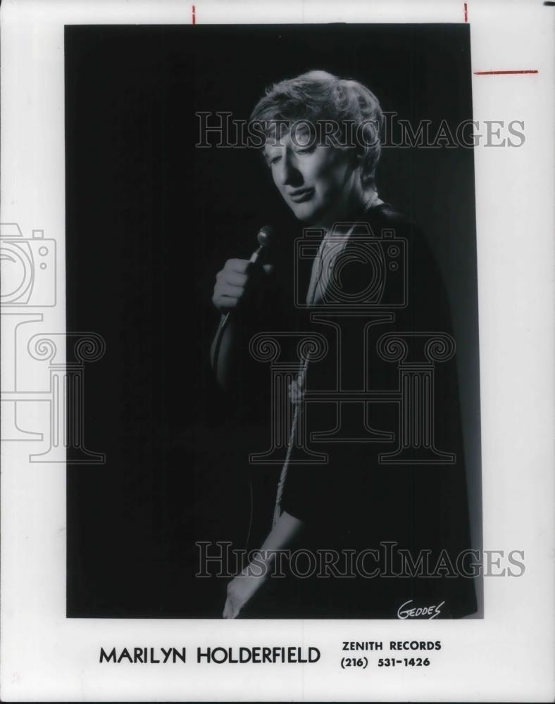 1986 Press Photo Marilyn Holderfield - cvp24178 - Historic Images