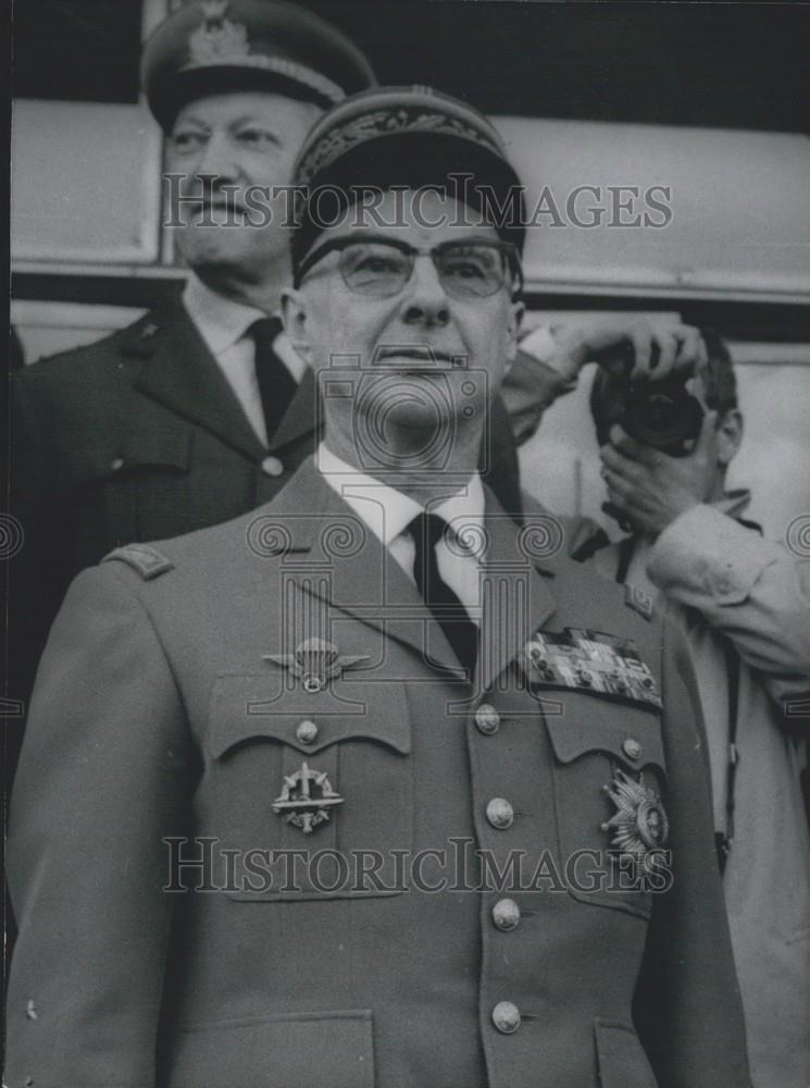 1968 Press Photo General Charles Ailleret - Historic Images