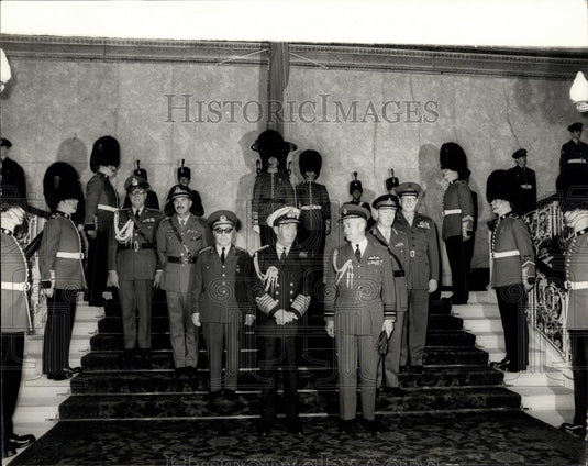 1972 Press Photo Cento's Military Committee Meet In London - Historic Images