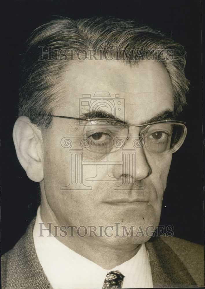 1971 Press Photo Mr Georges Galichon, president of Air France company - Historic Images