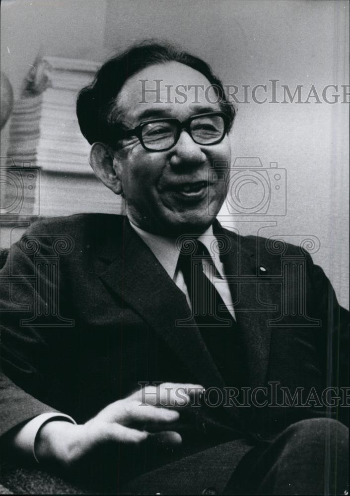Press Photo Toni Nerita, Japan Socialist Party - Historic Images