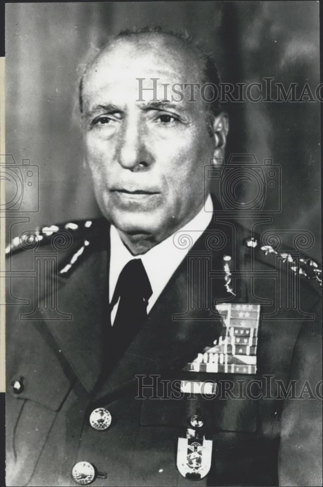 Press Photo General Sedat Celasun,Istanbul - Historic Images