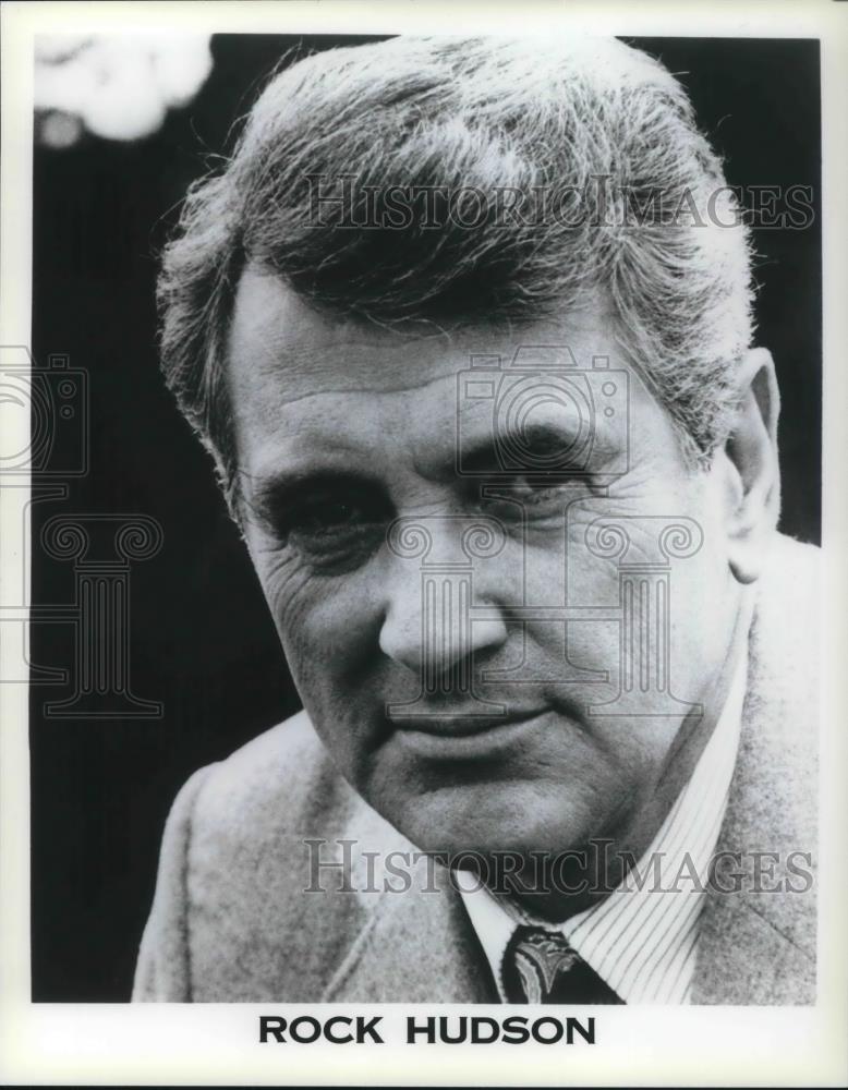 1990 Press Photo Rock Hudson American Actor - cvp23521 - Historic Images