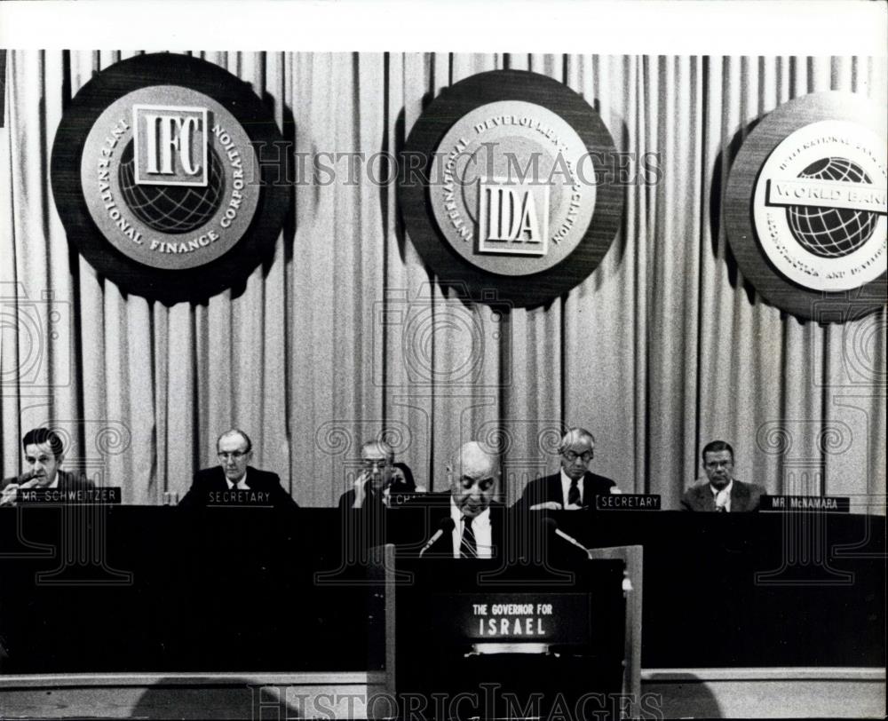 1970 Press Photo Session of International Monetary Fund - Historic Images