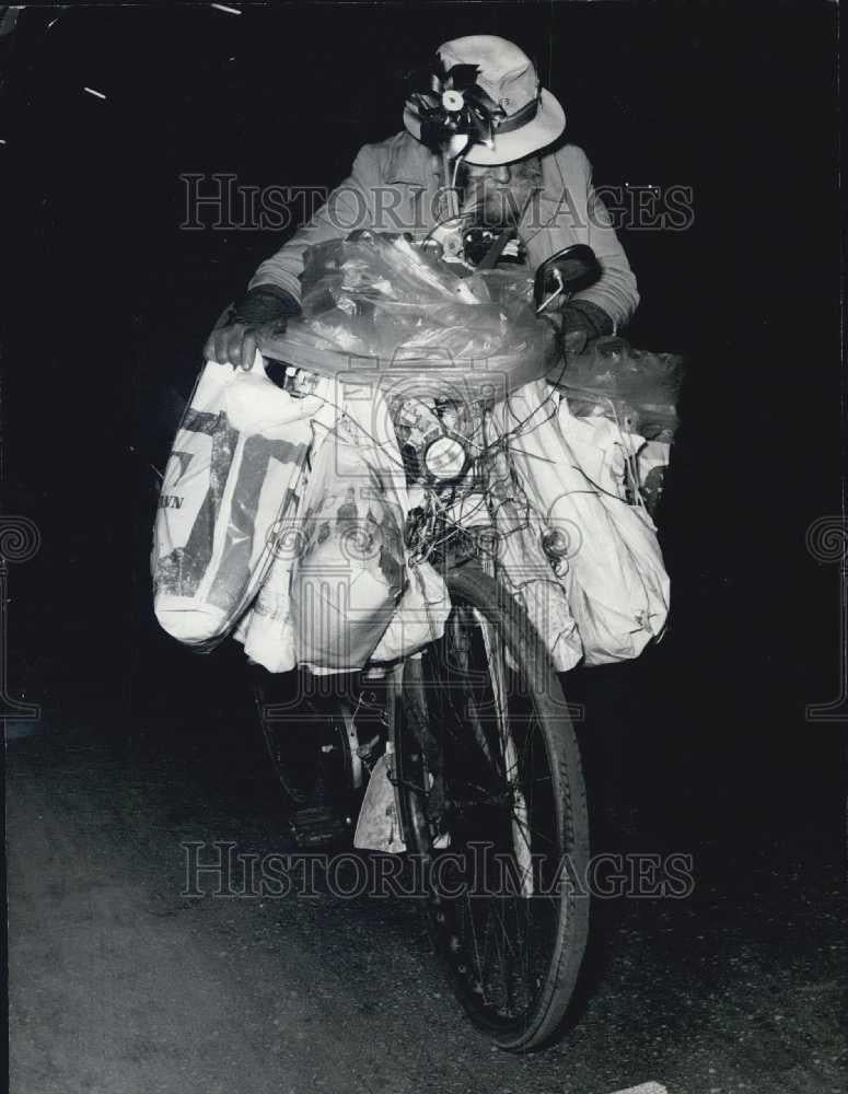 1969 Press Photo Old Bicycle Now Degraded to a Pack Mule - Historic Images