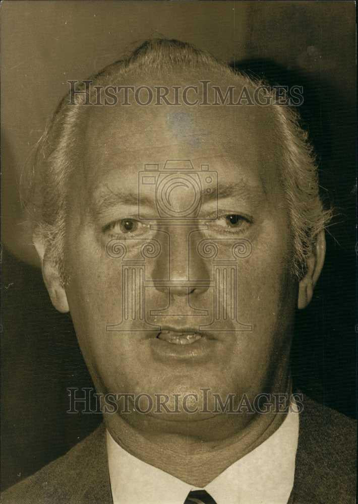 1970 Press Photo Mr Asher Ben Nathan, Israel ambassador to Paris - Historic Images