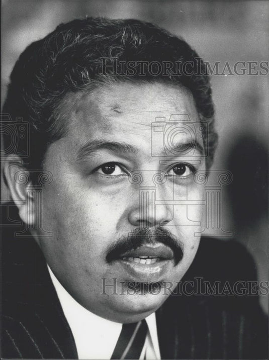 Press Photo Pedro Pires Prime Minister of Cape Verde Islands - Historic Images