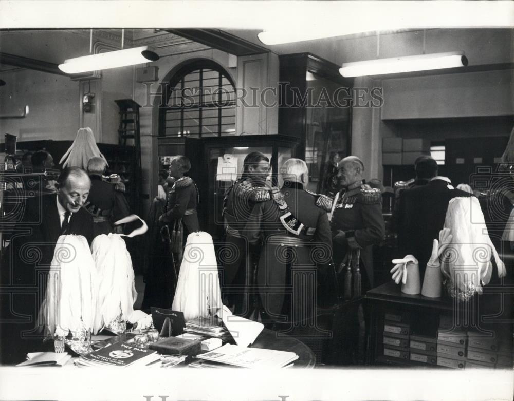 1964 Press Photo (Retired Colonels - Brigadiers etc..)for Opening of Parliament - Historic Images