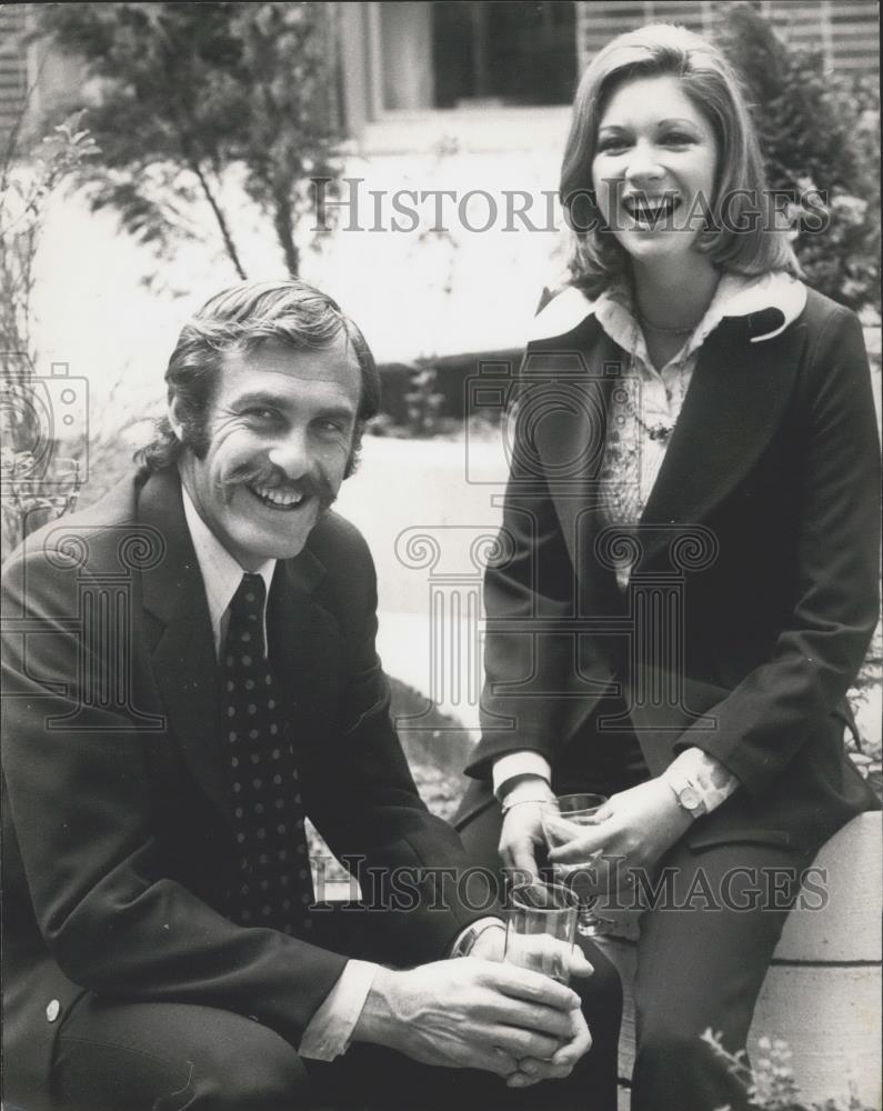 1973 Press Photo John Newcombe to Play Lead In New Film &quot;Game Set and Murder&quot; - Historic Images