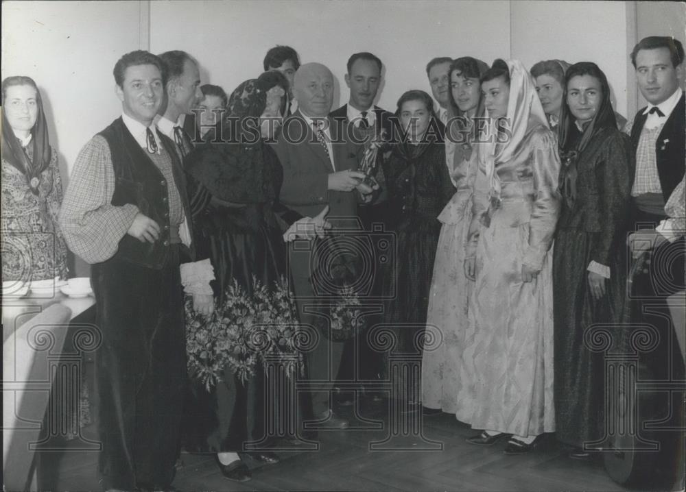 1962 Press Photo Berlin Willy Brandt & Dr. Welkwitz - Historic Images