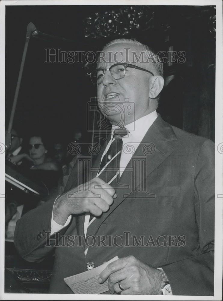 Press Photo Juracy Magalhaes, Brazilian Military &amp; Political Leader - Historic Images