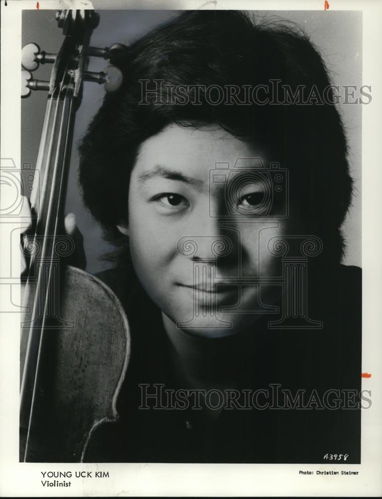 1977 Press Photo Young Uck Kim Violinist - cvp27258 - Historic Images