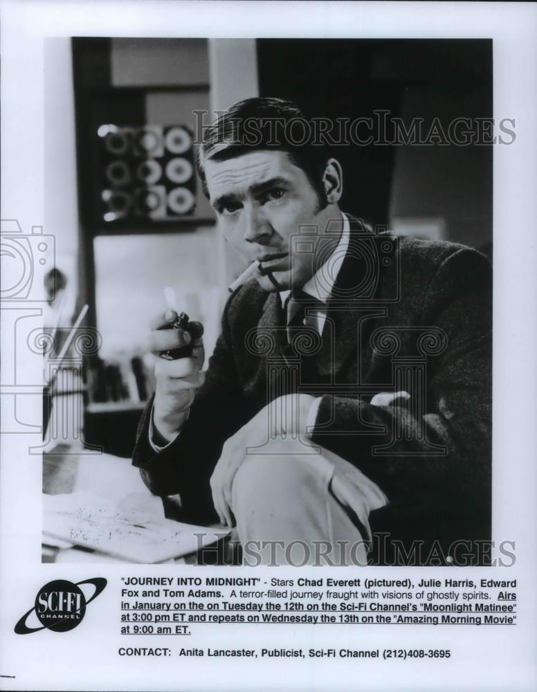 1993 Press Photo Chad Everett stars in Journey into Midnight - cvp22385 - Historic Images