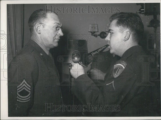 Press Photo American Army Sergeant William Rice After Release From Soviets - Historic Images