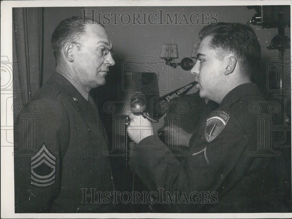 Press Photo American Army Sergeant William Rice After Release From Sov ...