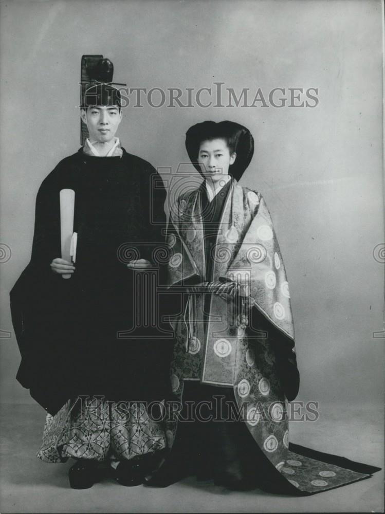 1966 Press Photo Princess Yasuko Marries Moriteru Konoe - Historic Images