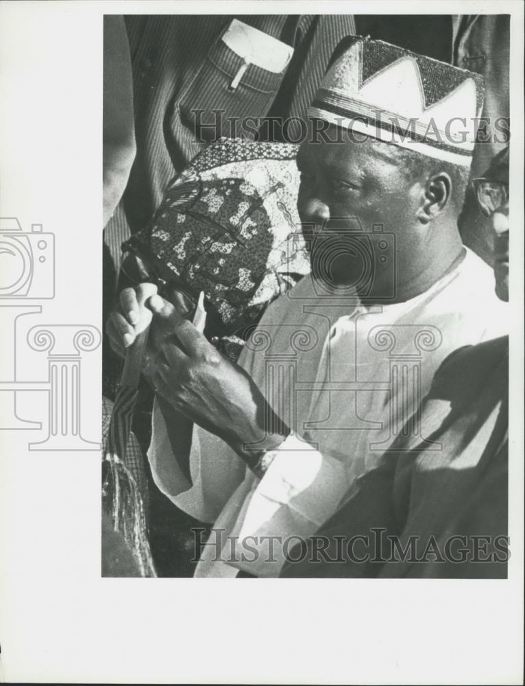 1940 Press Photo Leader of opposition Mr. Oginga Odinga - Historic Images