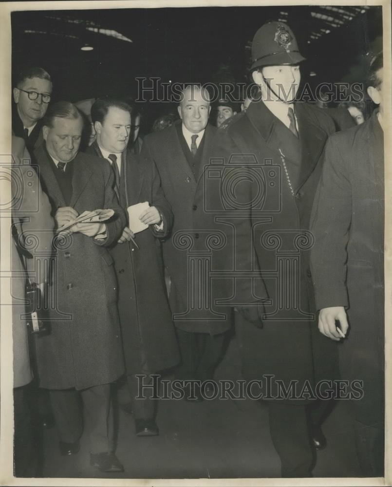 1955 Press Photo Sir Peroy Mills minister of power - Historic Images