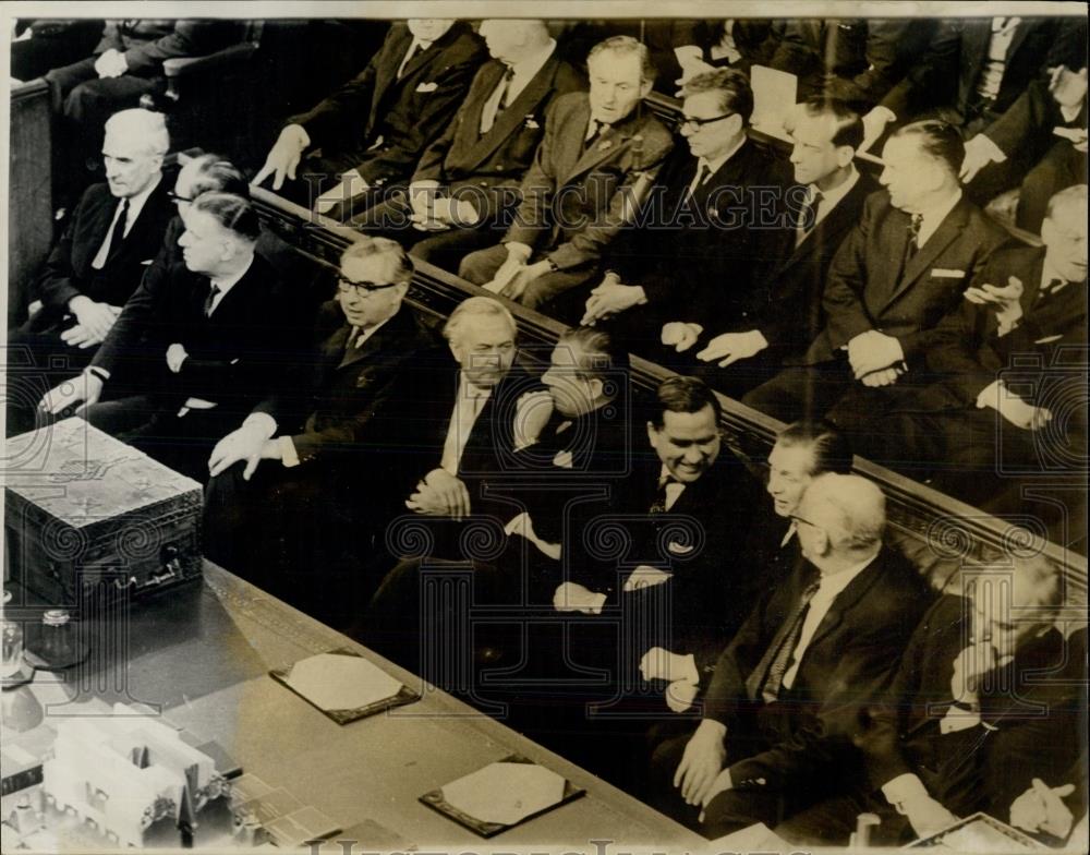 1966 Press Photo State Opening Of Parliament,House of Commons - Historic Images